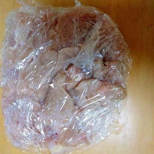 鶏むね肉が柔らかくいただける切り方キッチンバサミ編